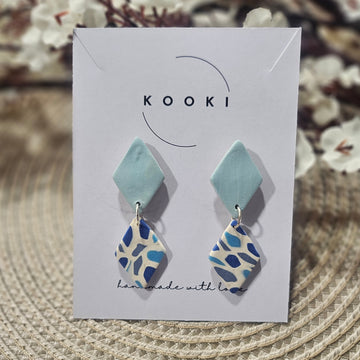 Geometric Dangle Earrings