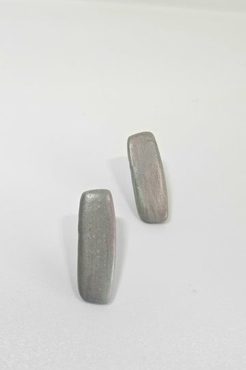 Sage Rectangle Studs