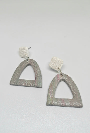 Textured Sage Dangles