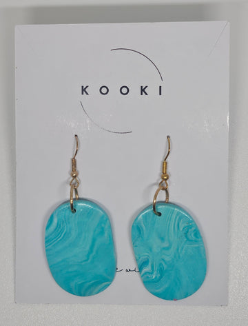 Blue Large Dangles