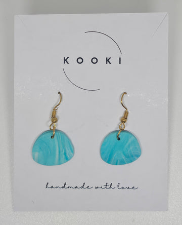 Blue Marble Dangle