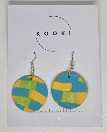Blue Yellow Dangles