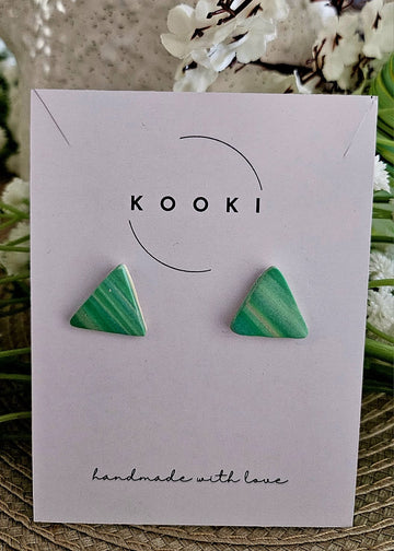 Triangle Stud Earrings