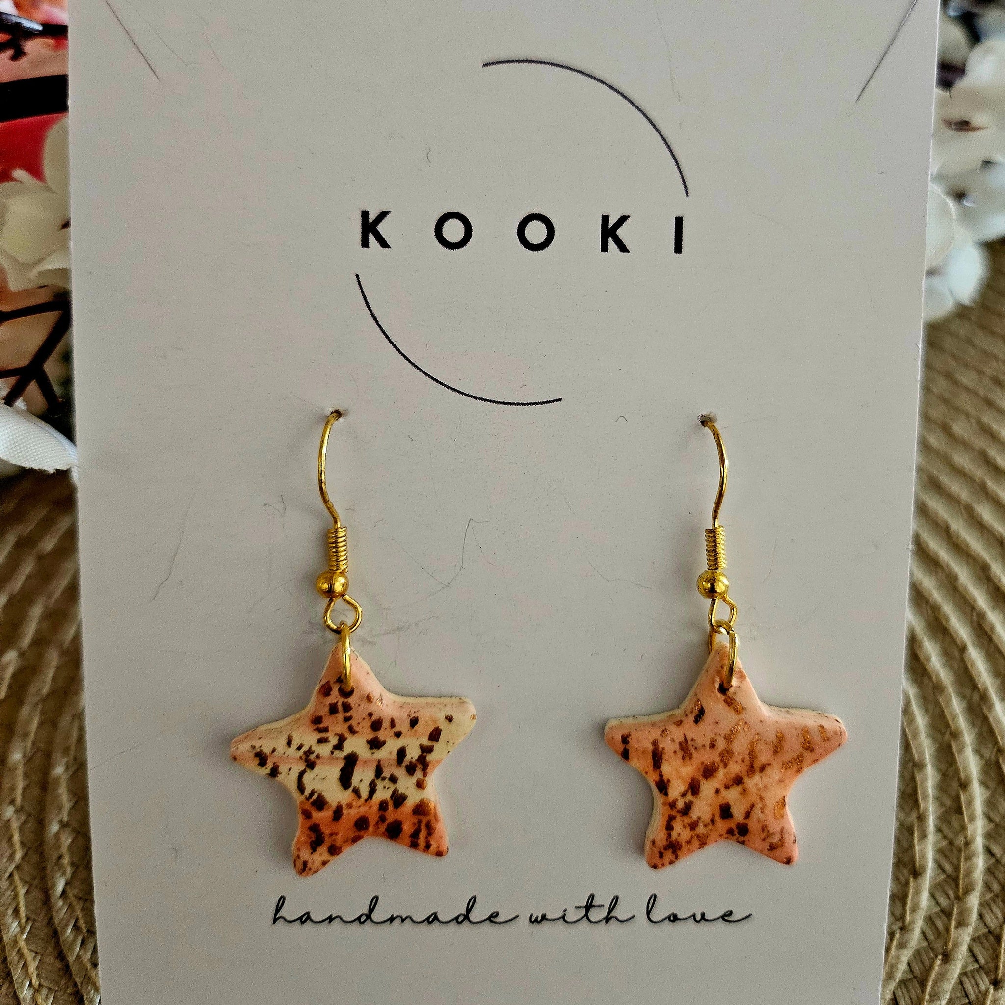 Star Dangle Earrings