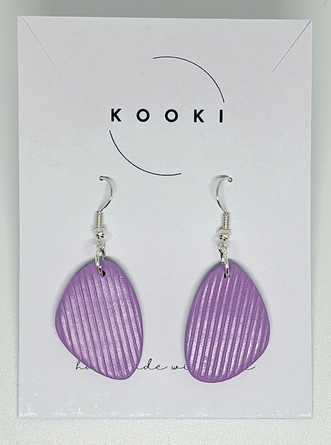 Striped Purple Dangles