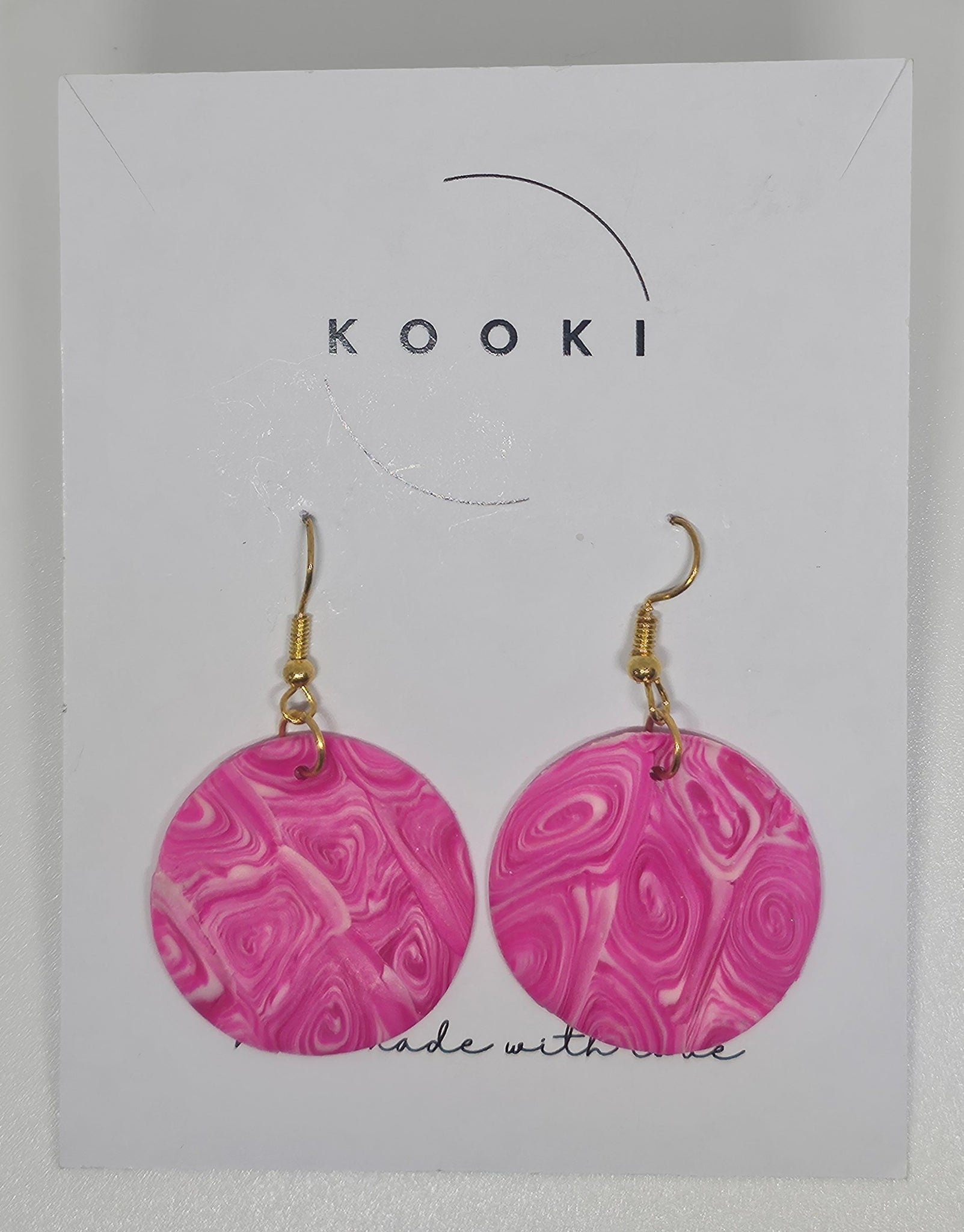 Bright Pink Dangles